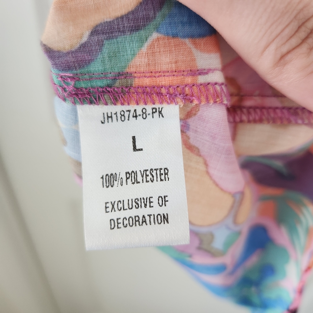 THML Colorful Floral Top - Picture 6 of 7